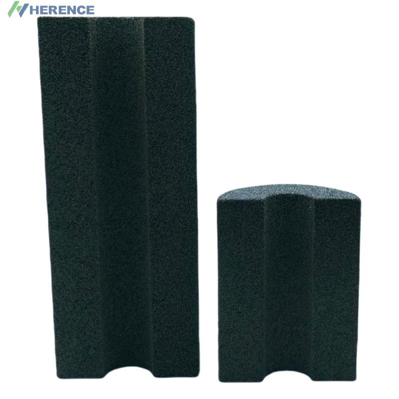 Durable Foam Insulation and Glass Pipe Supports for Chemical Applications