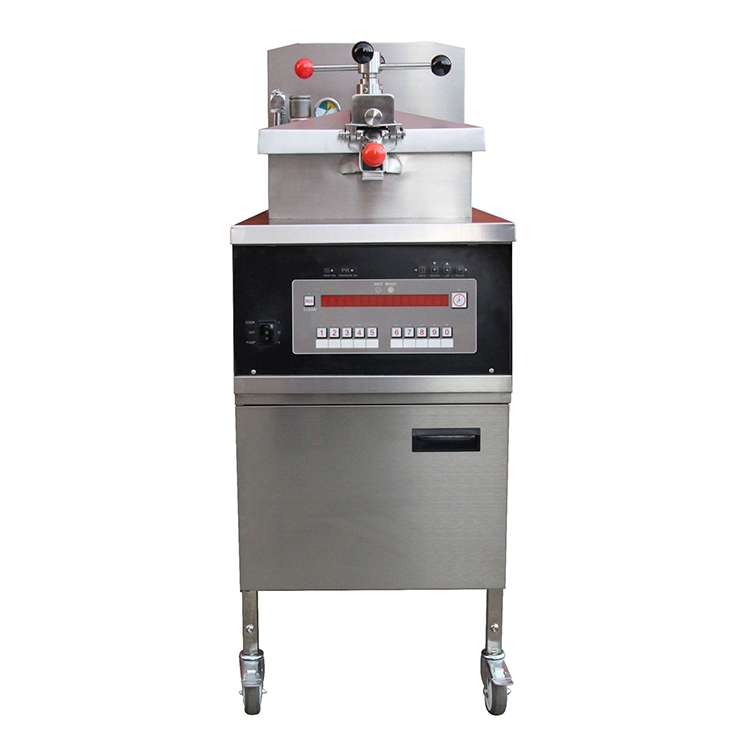 Stainless Steel Fast Food Restaurant Gas Pressure Fryer Electric Deep Fryers Commercial Fryer