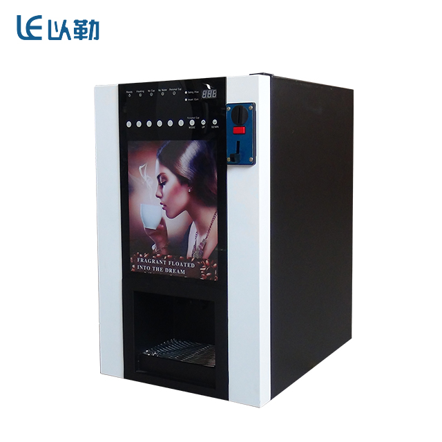 Automatic Turkish Coffee Maker with 24-Hour Brew and Serve Hot 6 Flavors Instant Turkish Chocolate Coffee Vending Machine