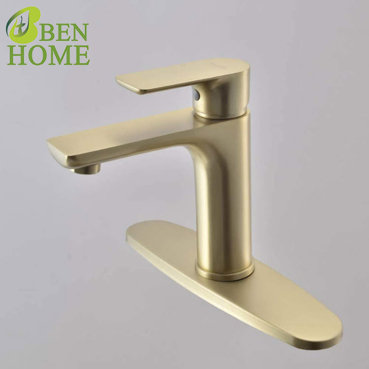 Sink Hole Cover Faucet 304 Stainless Steel Plate Gold Deck Plate
