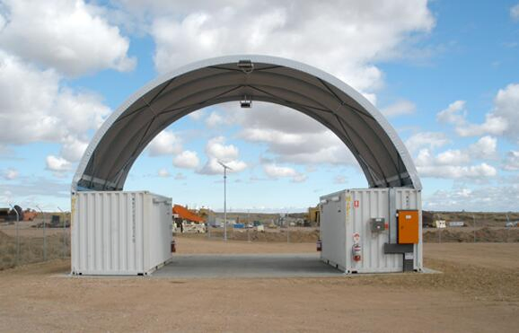 Portable PVC Hall Outdoor Tent Container Top Shelter
