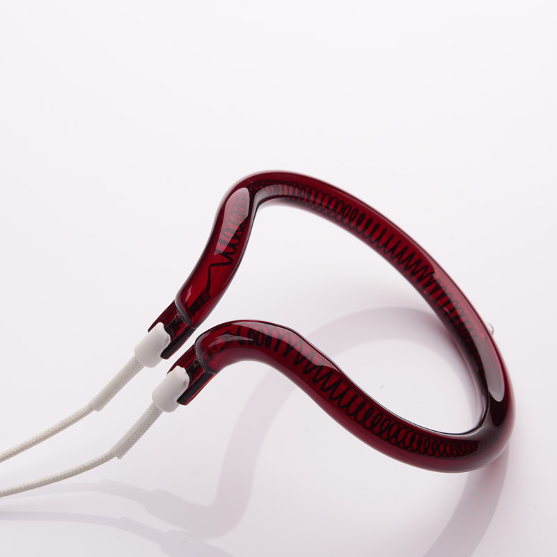 Special Shape Ruby Quartz Infrared Heating Lamp