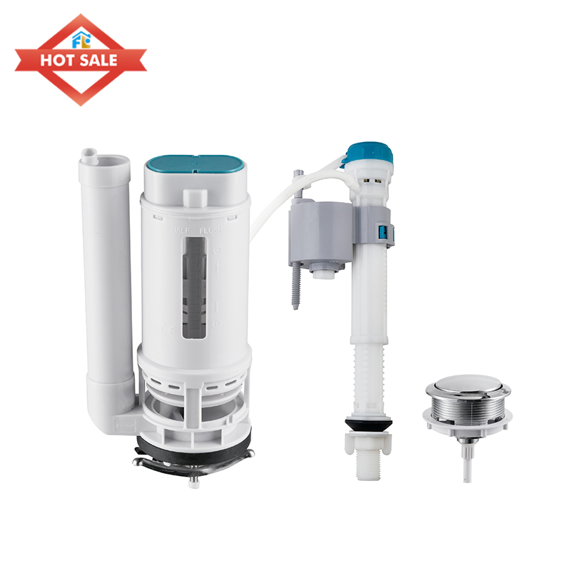 Good Material Flush Fitting Inlet Valve and Outlet Valve Toilet Accessories