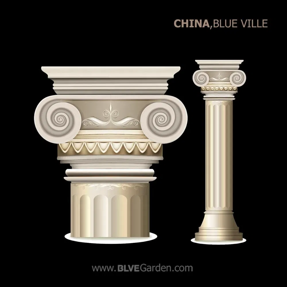 Outdoor Artificial Stone Column Cap Mccy-04