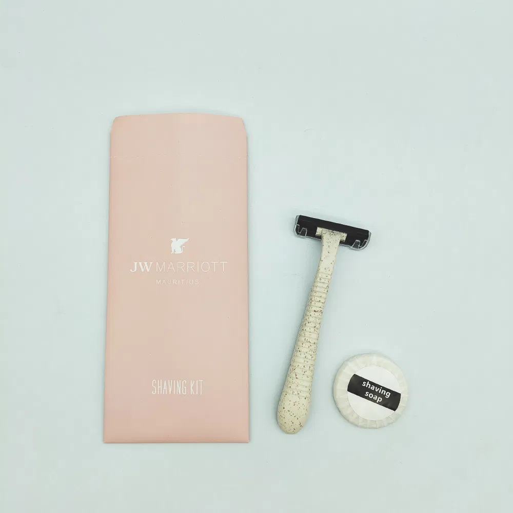 OEM Hotel Toiletries Set Disposable Eco Friendly Hotel Razor