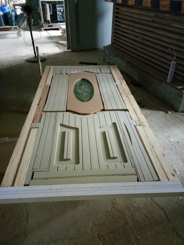 Shengyifa WPC Unique Style Waterproof PVC Film Interior WPC Door Skin for Sale