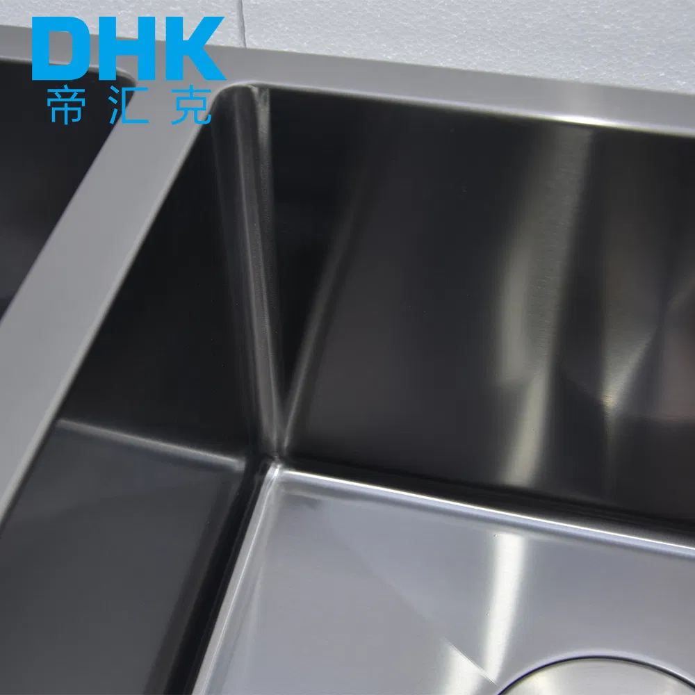 Modern Luxury Farmhouse Double Bowl Stainless Steel Kitchen Sink
