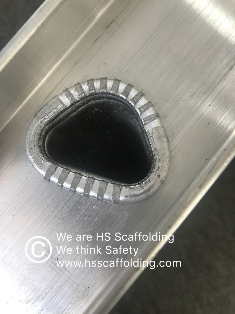 Aluminium Scaffold Ladder for Construction Use