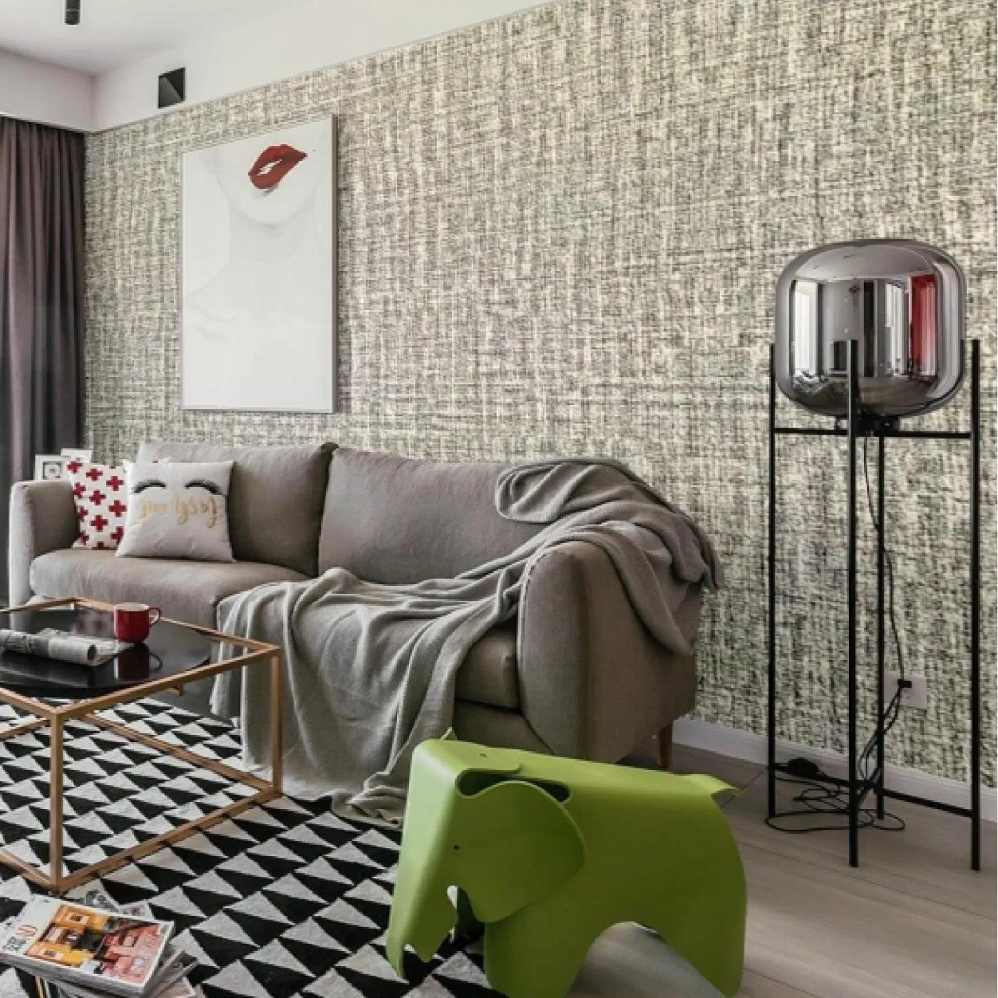 Wholesale Wallpaper Modern 3D Non Woven Wallpaper Living Room Bedroom TV Background Wall Paper 3D