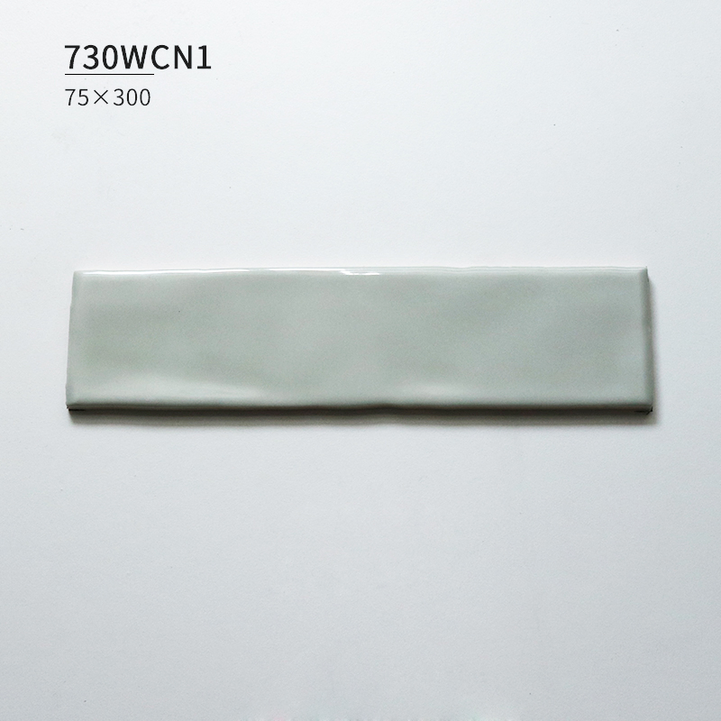 75X300 Pastel Color Subway Tiles Interior Wall Tiles Glossy Bevel