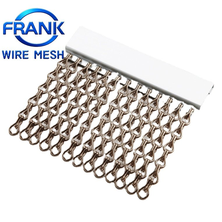 Metal Curtains, Easy to Install Chain Curtains, Anti for Kitchens Indoor Outdoor Decoration Bathroom Shower