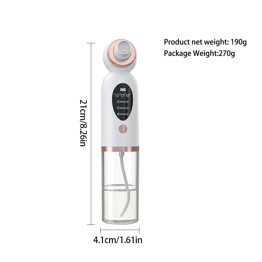 Electric Blackhead Suction Tool with Steam Bubble Technology