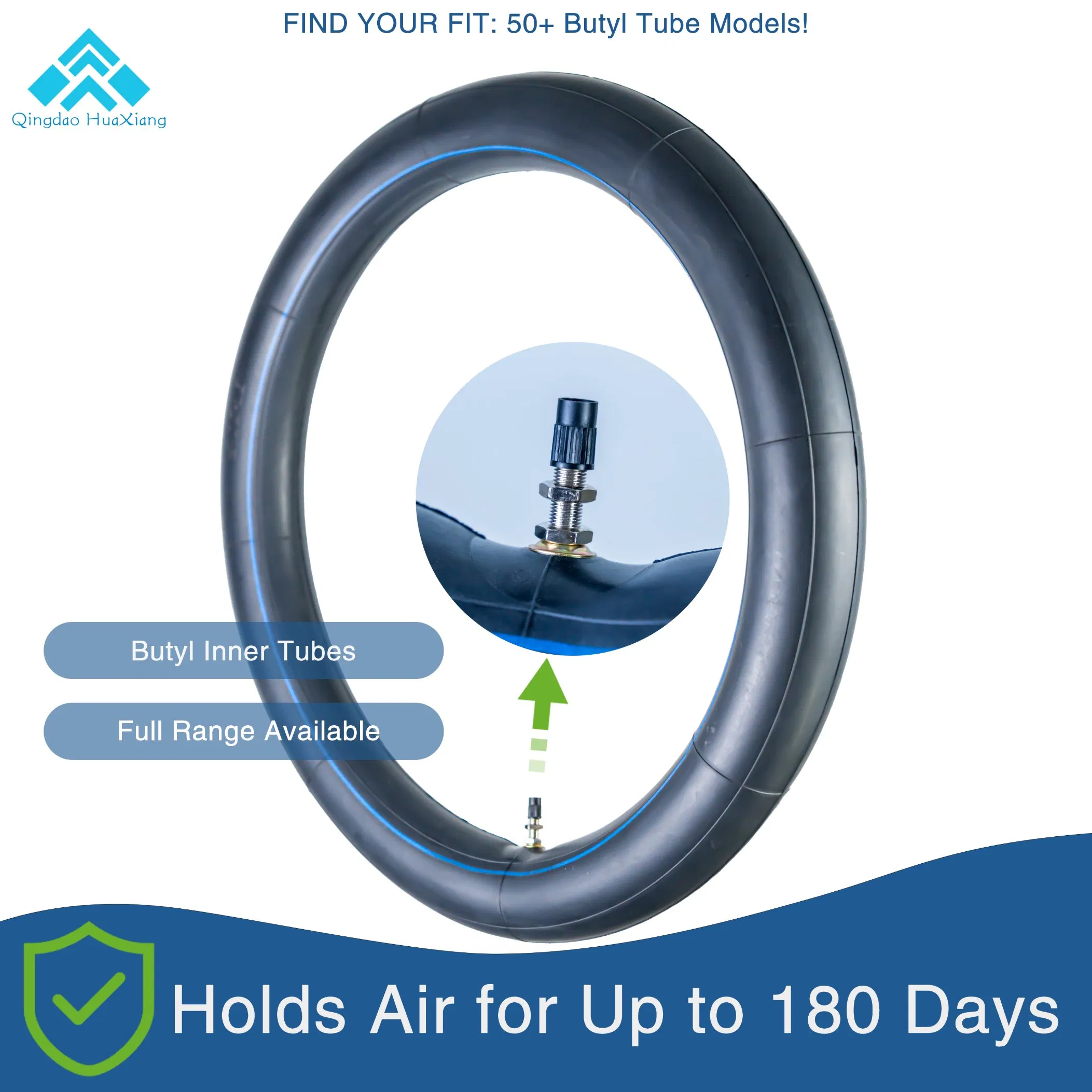 Камера мотоциклетная Butyl 3.00-18 (серия размеров)