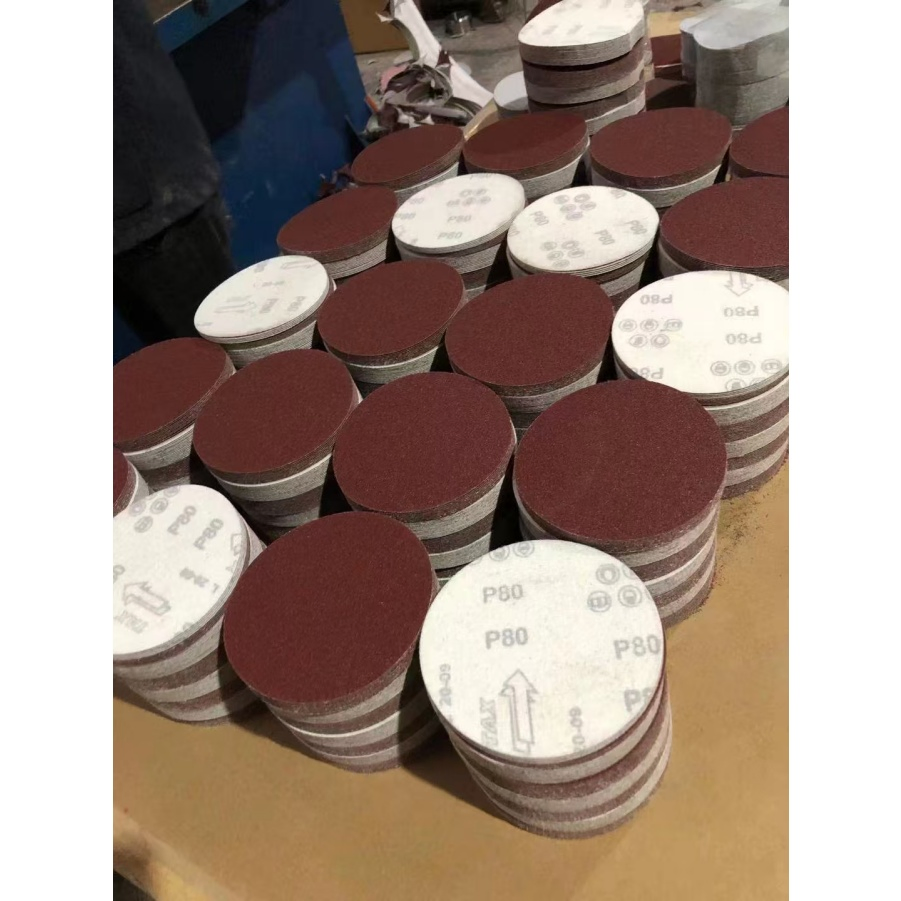 Widely Utilized Abrasive Velcro Disc Sanding Paper for Wood