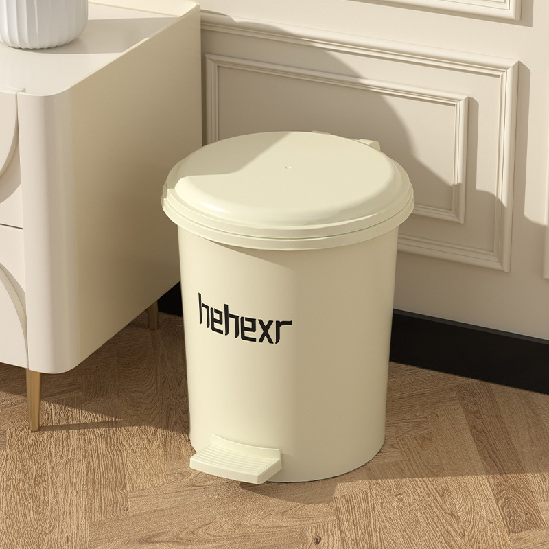 High-Looking Foot-Operated Large-Capacity Storage Bucket with Lid