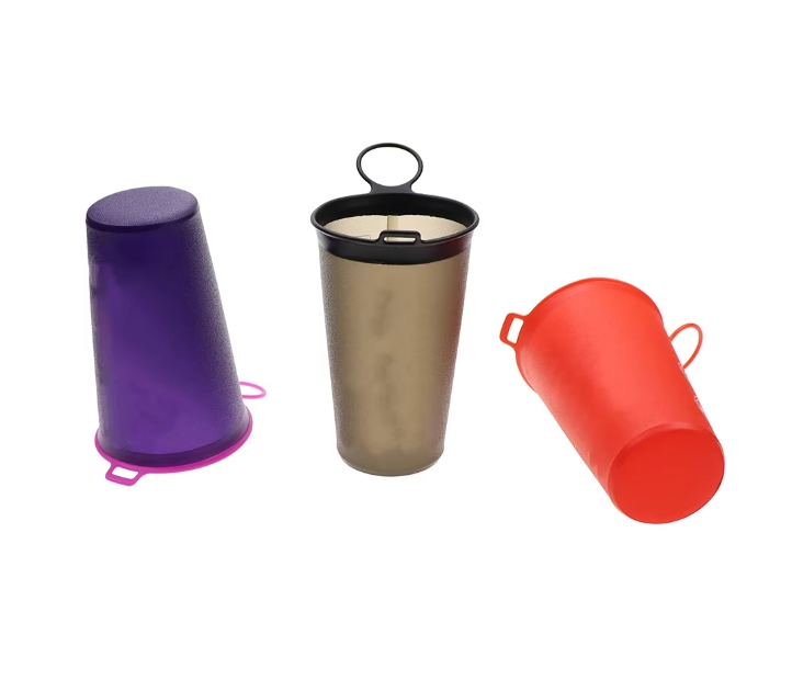Custom Logo Color Reusable PVC Foldable Drink Water Cup for Outdoor Sports