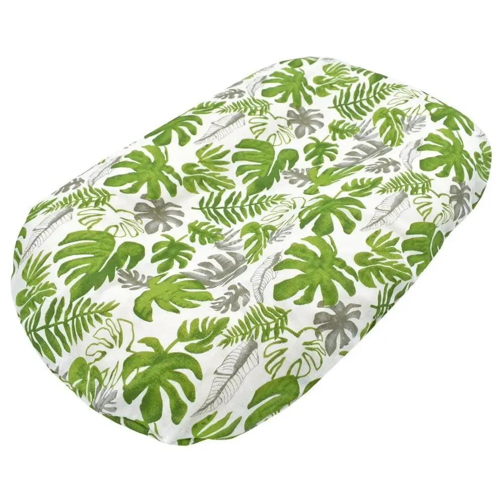 Custom Breathable Baby Lounger Cover Bamboo Breathable Removable Infant Bassinet Nest Cover