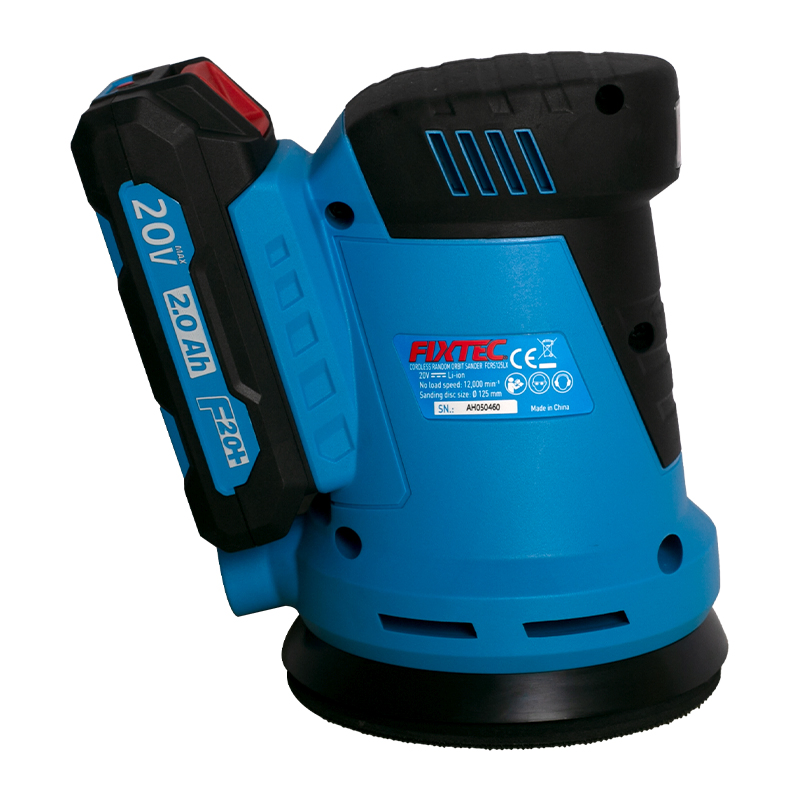 Fixtec Professional 12000rpm Electric Brushless Orbital Sander Random