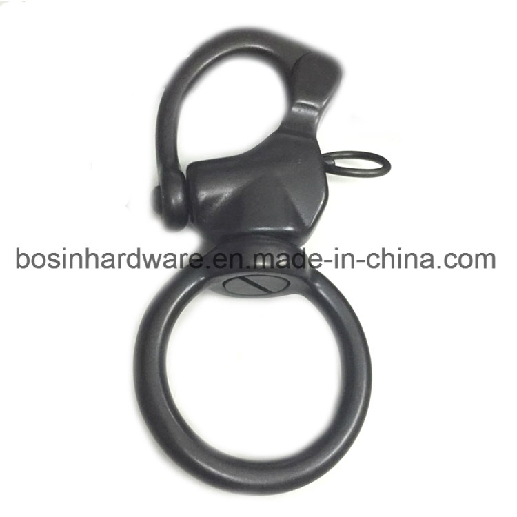 Big Black Stainless Steel Eye Swivel Snap Shackle