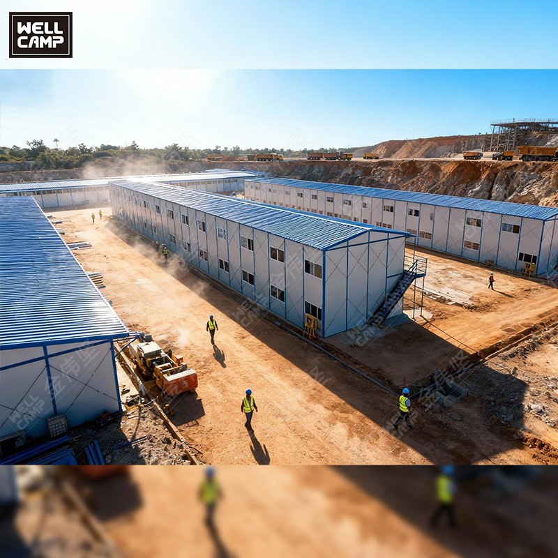 Prefab K House Ideal for Offices, Dorms, and Site Facilities