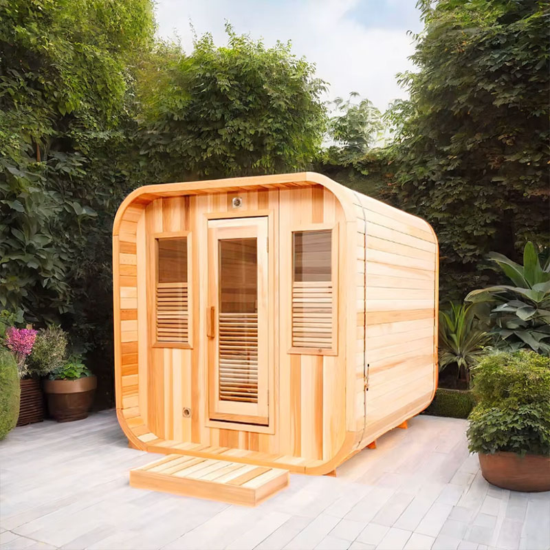 Сухая сауна из красного кедра Boda для улицы