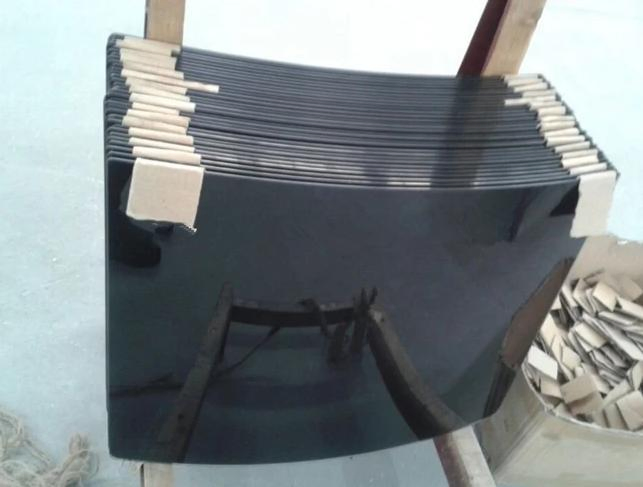Good Quality Black Tint Gray Tint Bent Glass Plates
