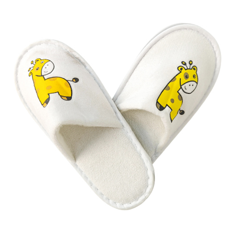 Disposable Kids Slippers for Hotel Use Soft Non-Slip Biodegradable Eco-Friendly Portable Children Slippers Bulk Wholesale