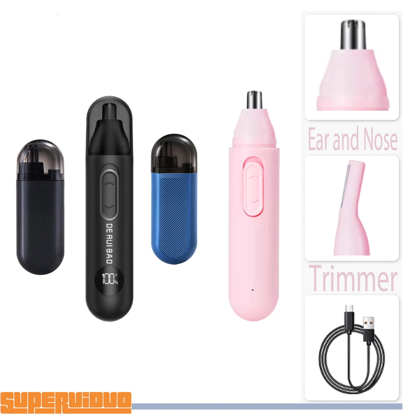 Feminine Beauty Detail Shaving Ear and Nose Trimmer