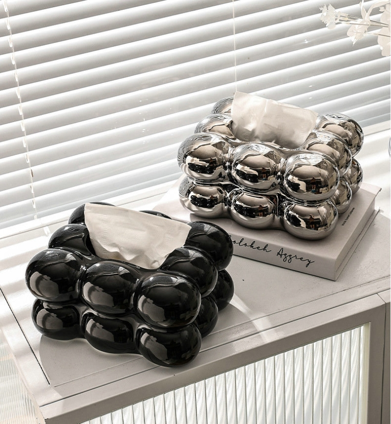 Tissue Holder Cotton Candy Ceramic Tissue Box Holder Wbb29967