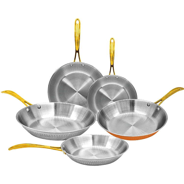 OEM Factory 24 Cm Non Stick Stainless Steel Cookware Fry Pan