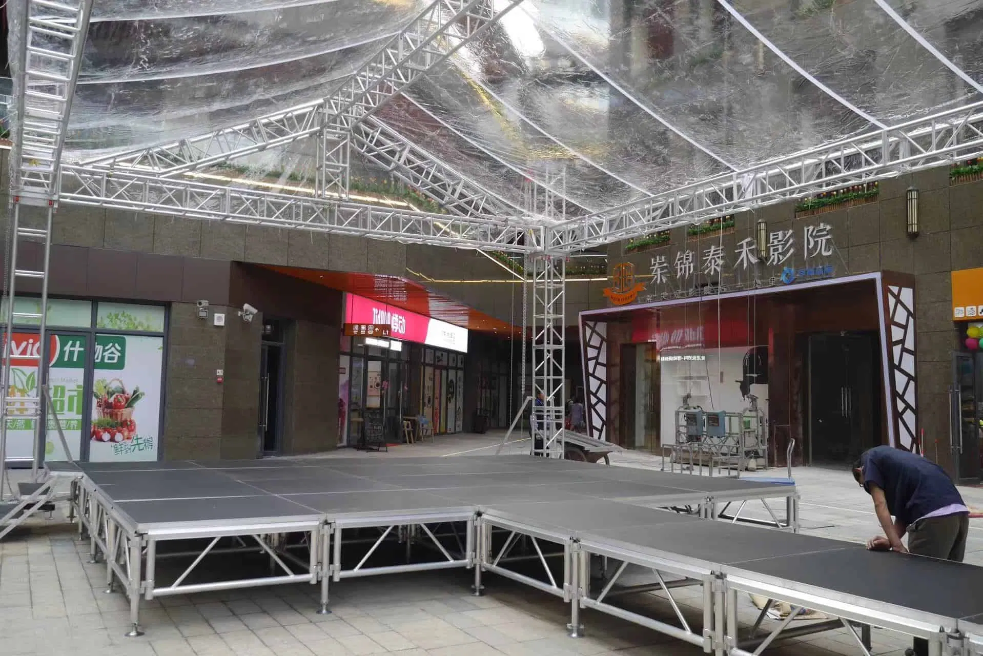Aluminum Trusses for Speakers LED Stand Stage Event Truss