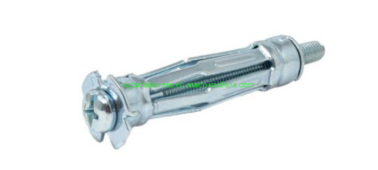 Factory Supply M4/M5/M6 Hollow Wall Anchor Molly Bolts Expansion Bolt for Construction