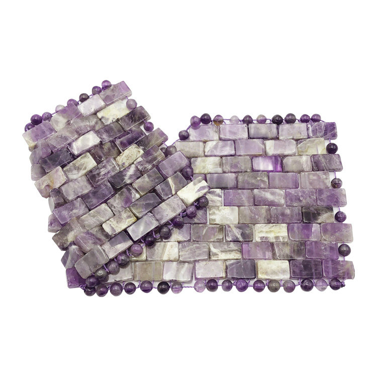 2025 Wholesale Amethyst Jade Sleep Silk Eye Masks