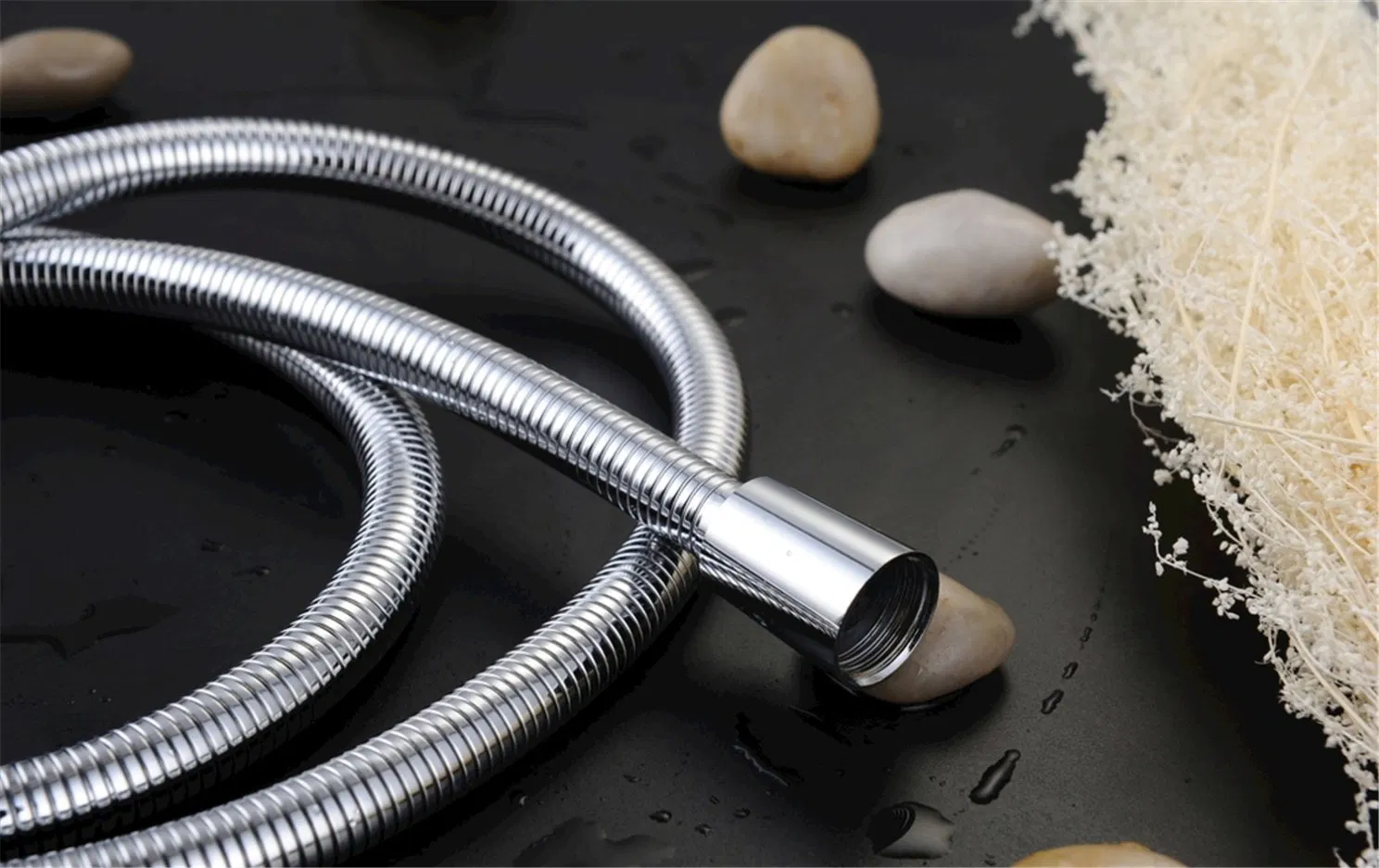 H2 1.5m High Pressure Stainless Steel Bathroom Shower Hose