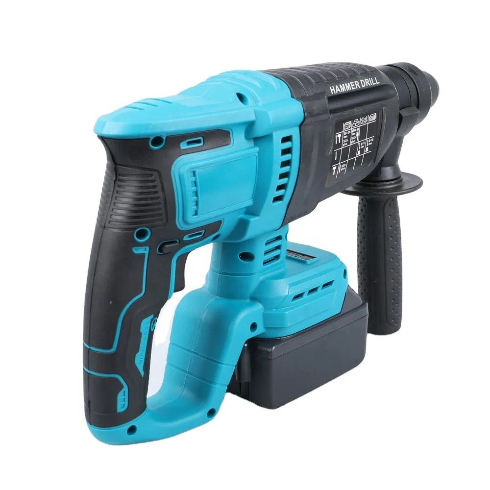 High Power Cordless Charging Handheld Drill 26mm Demolition Electric Hammer