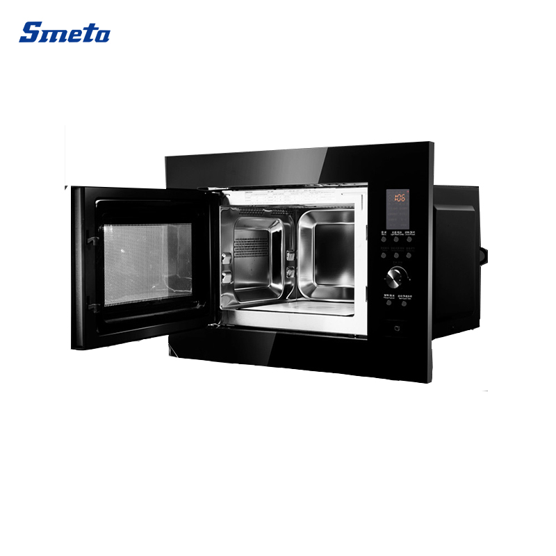 20L Black Color Built in Microwave Oven with Grill
