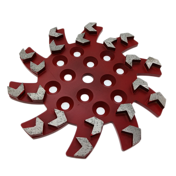 Алмазный шлифовальный круг 250 мм для бетона и металла