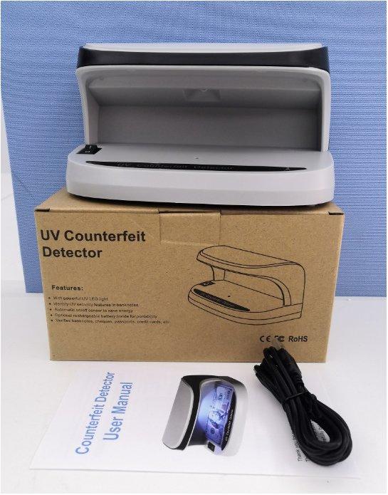 Small Ultraviolet Lamp LED Counterfeit Money Detection