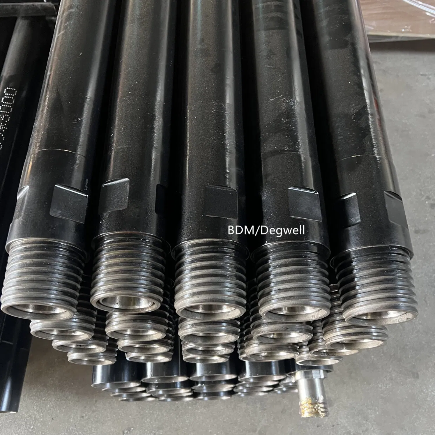 RC Drill Pipe 89mm Remet Thread Reverse Circulation Drilling RC Drill Rod / Drill Pipe