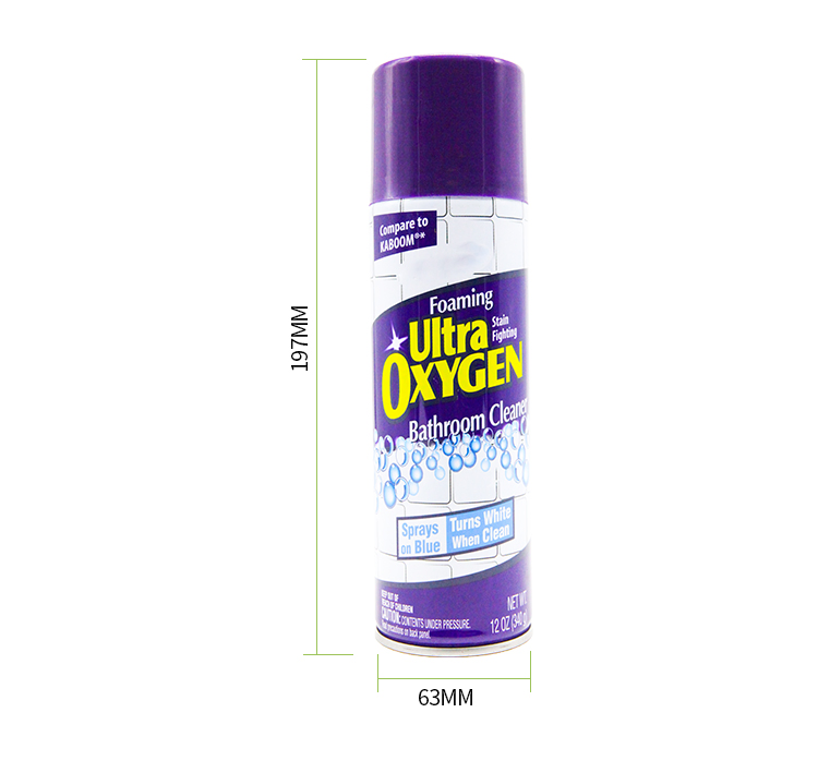 Customized Effective Multi Foam Cleaning Surface Cleaner Foam Cleaner Spray Bathroom Cleaner Spray