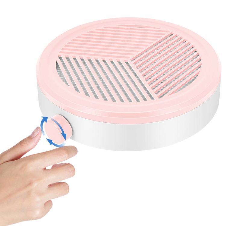 High Power Turbo Suction Fan Nail Dust Extractor Collector with Reusable Filter