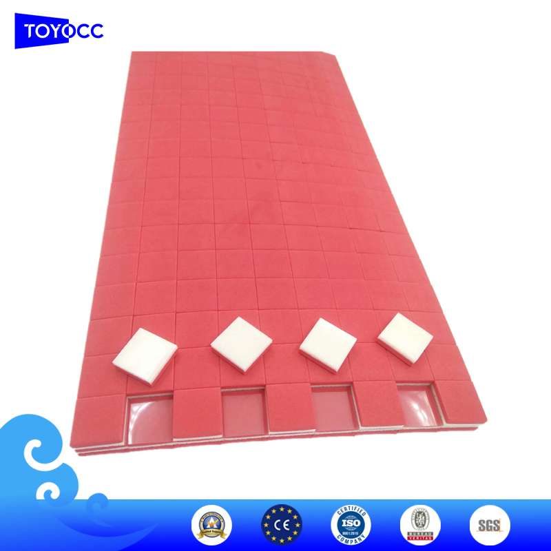Adhesive/Glued Glass Spacer Cork Pads EVA Pads Separator Pads Protention Pads Transit Pads Transportation Pads Shipping Cork EVA Felt with Glass Pad
