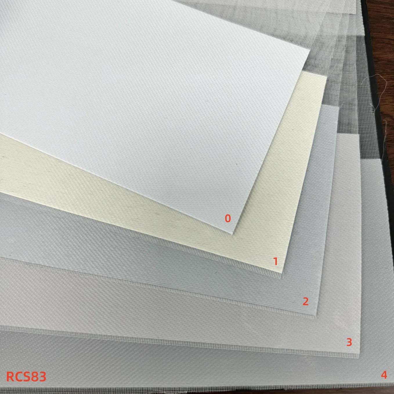 High-Quality Line Double Blackout Roller Blinds Zebra Blinds Fabric