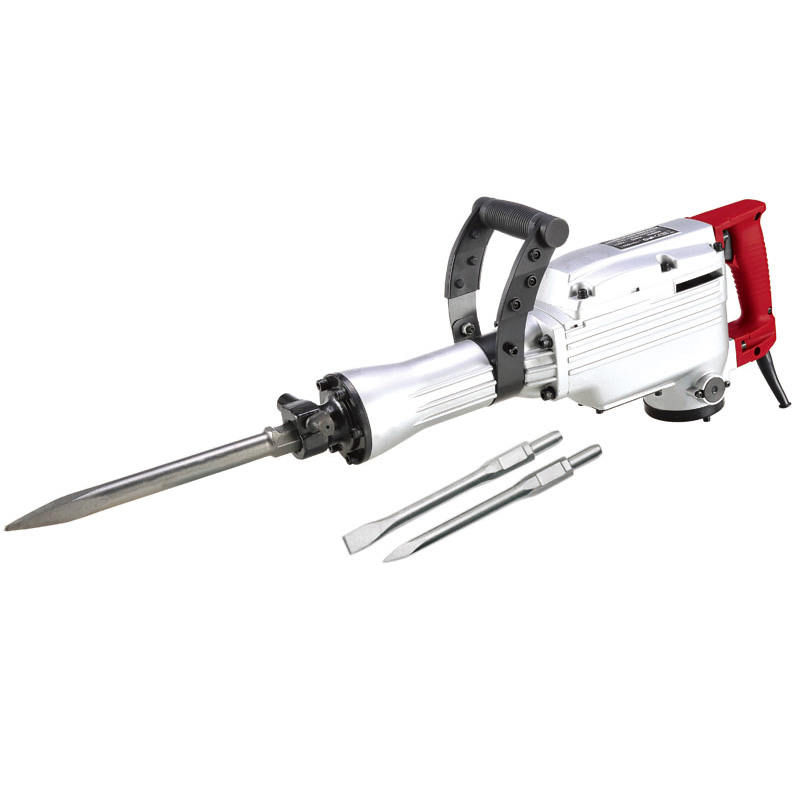 Tolhit 1500W 65mm Concrete Breaker Machine Industrial Electric Demolition Hammer