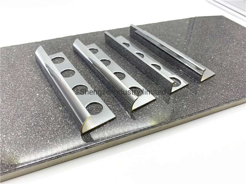 Wall Curved Edge Strip Corner PVC Tile Trim Aluminum Floor Wall Panel Trim Tile Trim