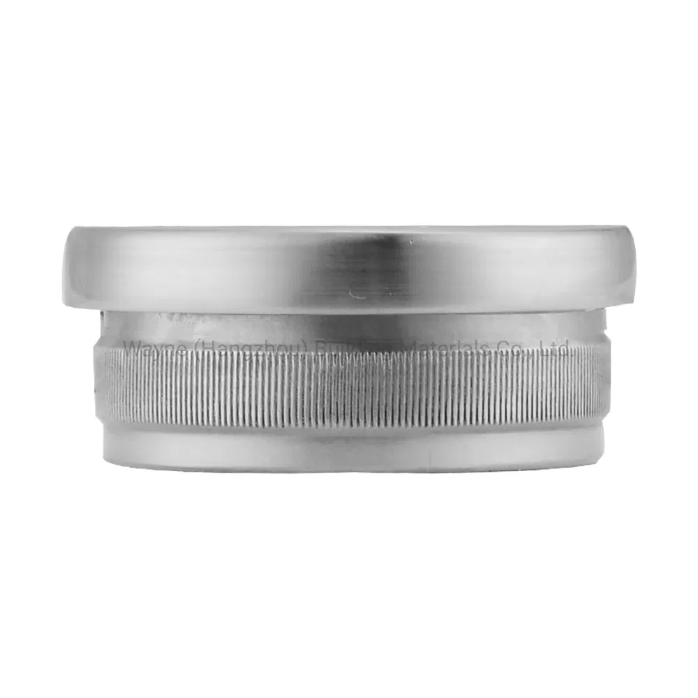 Factory Price with Stainless Steel Stair Handrail Accessories Round Pipe End Cap