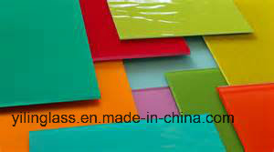 Tempered Color Painted Kitchen Wall Glass
