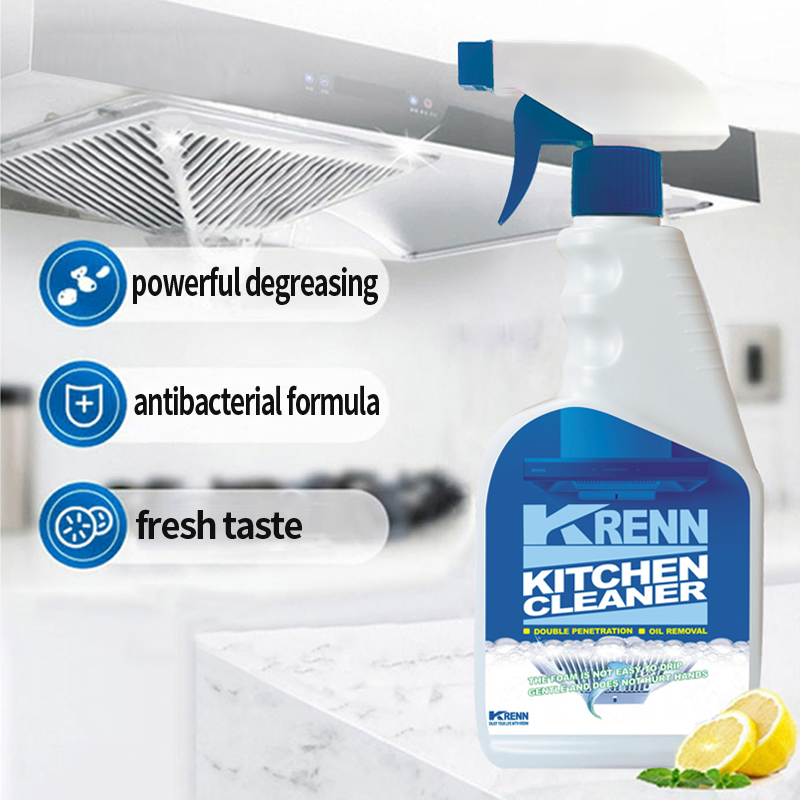 Krenn Wholesale Price Household Cleaner Oil Stain Cleaner Foam Kitchen Cleaner
