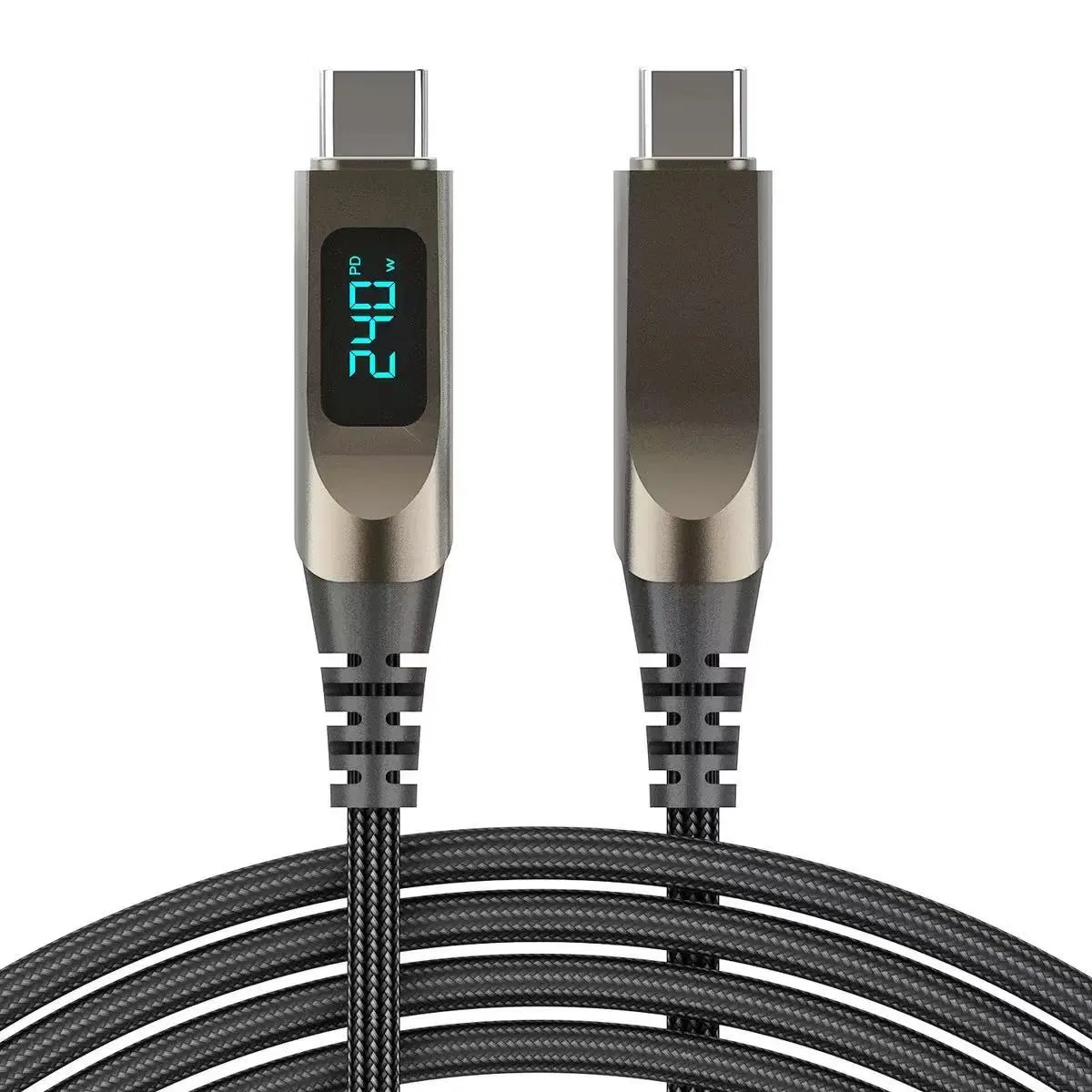 Кабель для зарядки с дисплеем, 60W