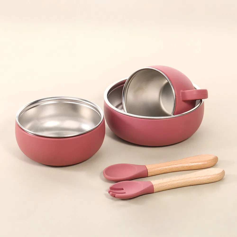Factory SGS Food Grade Guanggong Silicone Kitchenware Baby Tableware